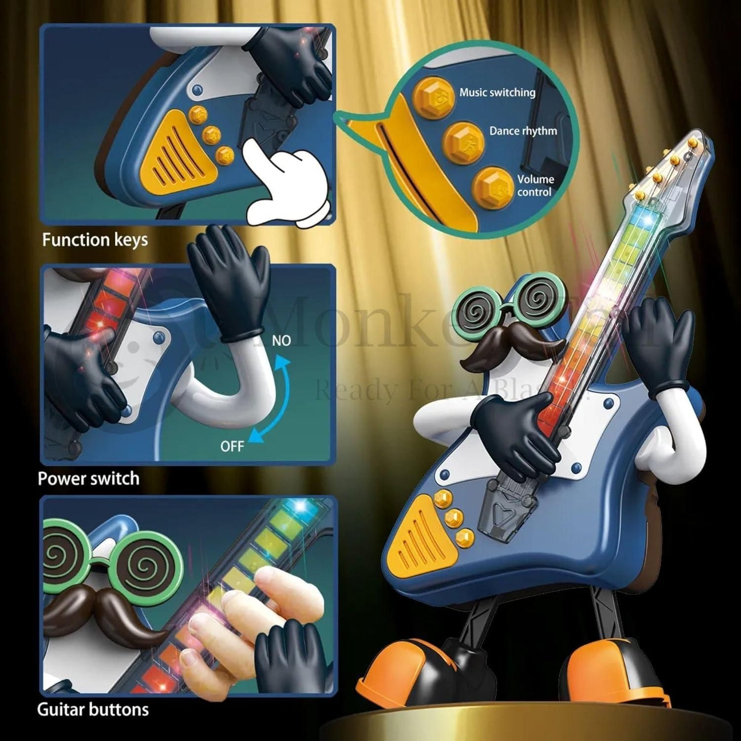 Robotic Dancing Mr. Rock