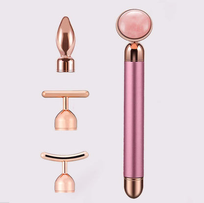 Four In One Electric Powder Jade Beauty Stick Massage Lift Beauty Instrument